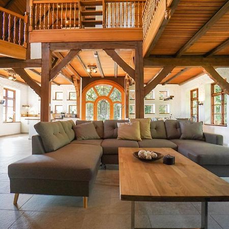 Ruhe Unter Reet-Haus Mit Sauna, Whirlpool Und Kamin Gnarrenburg Exterior foto